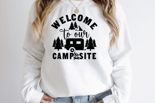 Welcome to our campsite SVG Design SVG Designangry 