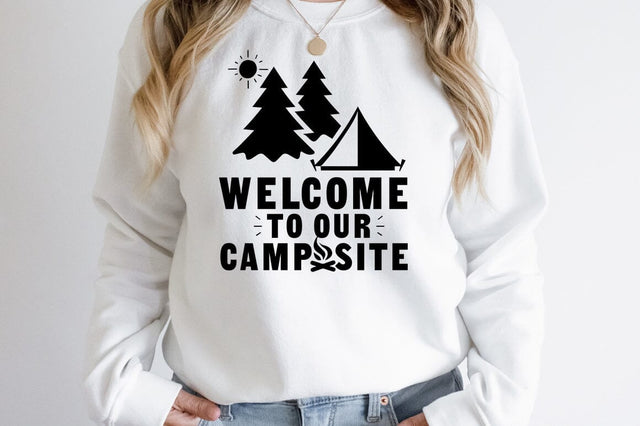 Welcome to our campsite SVG Design SVG Designangry 