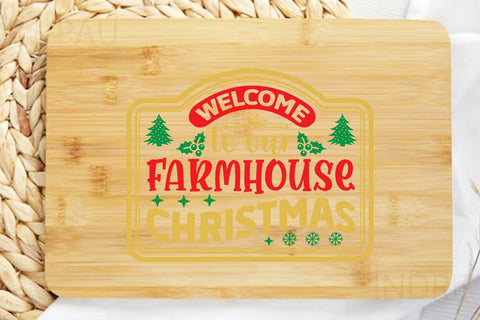 Welcome to our farmhouse christmas SVG Angelina750 