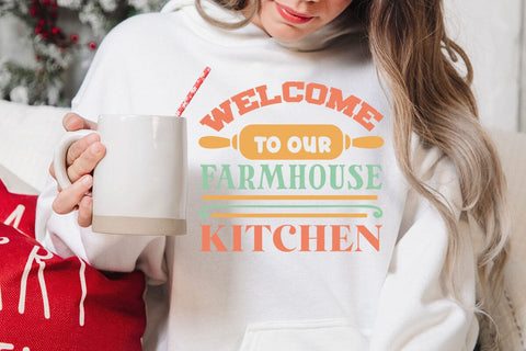 Welcome To Our Farmhouse Kitchen SVG Angelina750 