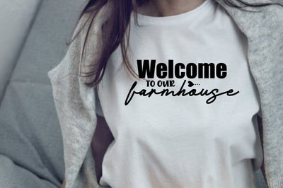 Welcome to Our Farmhouse SVG orpitasn 