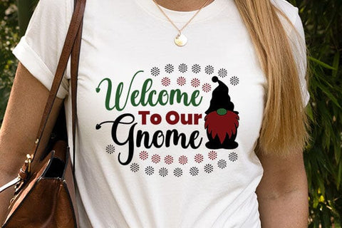 Welcome To Our Gnome SVG Angelina750 