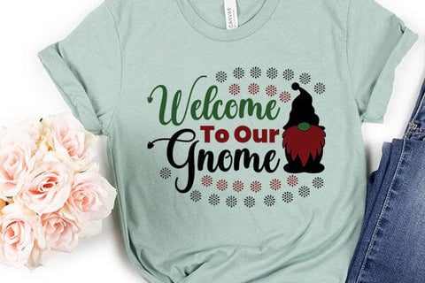 Welcome To Our Gnome SVG Angelina750 