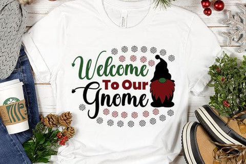 Welcome To Our Gnome SVG Angelina750 