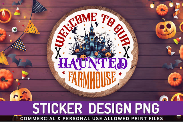 Welcome to our haunted Stickers Design Sublimation Regulrcrative 
