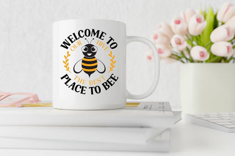Welcome To Our Hive The Best Place To Bee SVG Design SVG Designangry 