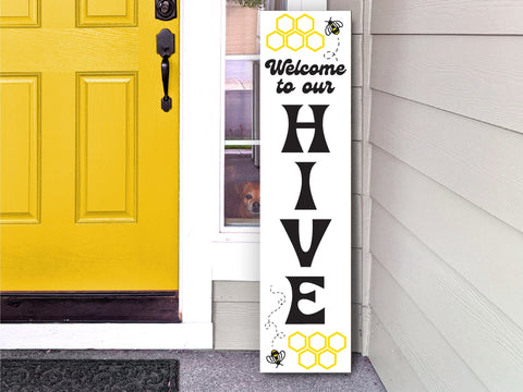 Welcome to our Hive Vertical Sign SVG Caffeinated SVGs 