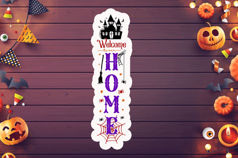 Welcome to our home Stickers Design Sublimation Regulrcrative 