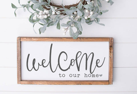 Welcome to Our Home SVG Ikonart Design Shop 