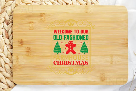 Welcome to our old fashioned farmhouse christmas SVG Angelina750 