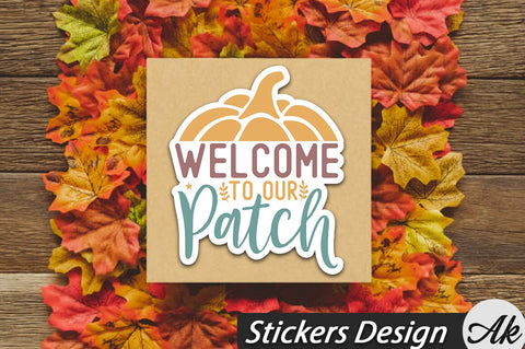 Welcome to our patch Stickers Design SVG akazaddesign 