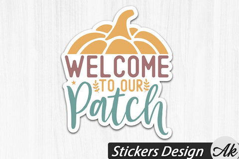 Welcome to our patch Stickers Design SVG akazaddesign 