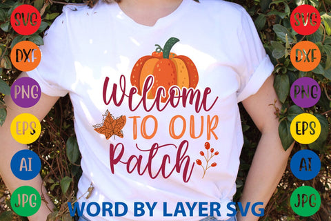 Welcome To Our Patch SVG DESIGN SVG Rafiqul20606 