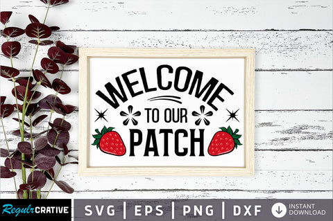 Welcome to our patch svg design SVG Regulrcrative 