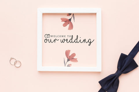 Welcome to Our Wedding, Marriage SVG File SVG CraftLabSVG 