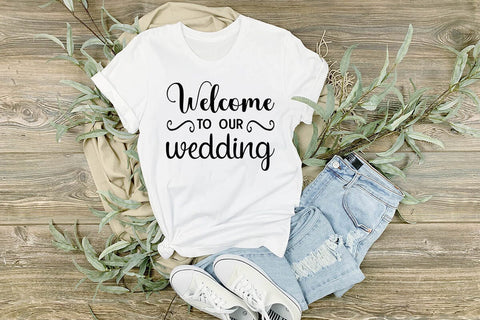 Welcome to our wedding SVG Angelina750 