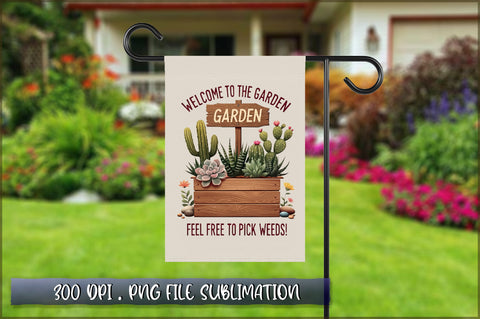 Welcome to the garden feel free to pick weeds Sublimation Sublimation Shetara Begum 