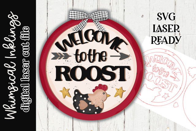 Welcome to the Roost SVG Whimsical Inklings 