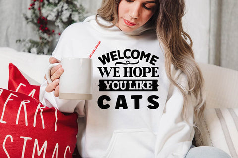 Welcome we hope you like cats SVG Angelina750 