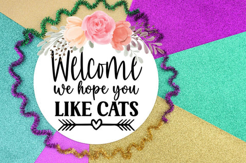 Welcome we hope you like cats SVG Design SVG Designangry 