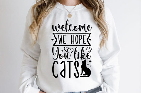 Welcome we hope you like cats SVG Design SVG Designangry 