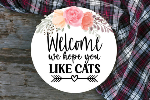 Welcome we hope you like cats SVG Design SVG Designangry 