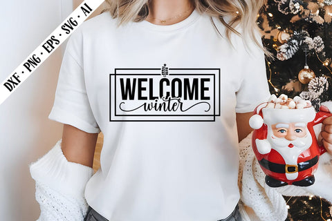 Welcome Winter Svg, Christmas Svg Designs SVG shah alam 