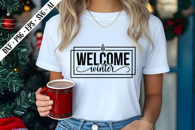 Welcome Winter Svg, Christmas Svg Designs SVG shah alam 
