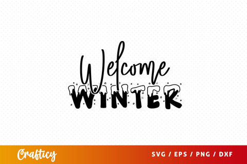 welcome winter Svg Design SVG Designangry 