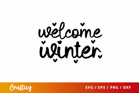 welcome winter Svg Design SVG Designangry 
