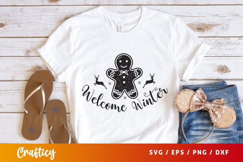 Welcome Winter Svg Design SVG Designangry 