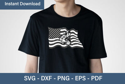 Welder American Flag SVG PNG Cutting Printable Files SVG Debashish Barman 