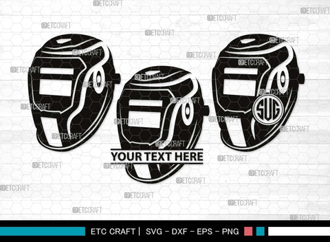 Welding Mask Helmet Monogram, Welding Mask Helmet Silhouette, Welding Mask Helmet SVG, Welding Svg, Welder Helmet Svg, Welder Hood Svg, Welding Equipment Svg, Volcano Eruption Svg, SB00544 SVG ETC Craft 