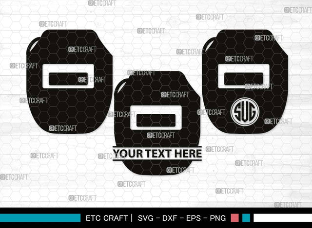 Welding Mask Helmet Monogram, Welding Mask Helmet Silhouette, Welding Mask Helmet SVG, Welding Svg, Welder Helmet Svg, Welder Hood Svg, Welding Equipment Svg, Volcano Eruption Svg, SB00544 SVG ETC Craft 