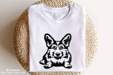 Welsh Corgi Svg, Corgi Svg, Welsh Corgi Dog Svg, Dog Silhouette Svg, Dog Svg SVG Artinrhythm shop 
