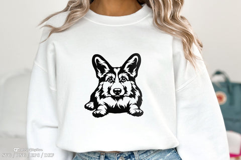 Welsh Corgi Svg, Corgi Svg, Welsh Corgi Dog Svg, Dog Silhouette Svg, Dog Svg SVG Artinrhythm shop 