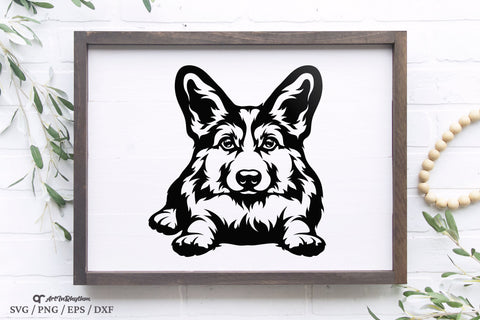 Welsh Corgi Svg, Corgi Svg, Welsh Corgi Dog Svg, Dog Silhouette Svg, Dog Svg SVG Artinrhythm shop 