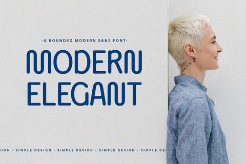 Wenova - A Rounded Modern Sans Font studioalmeera 