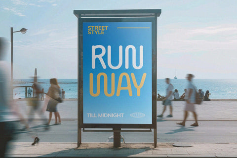 Wenova - A Rounded Modern Sans Font studioalmeera 