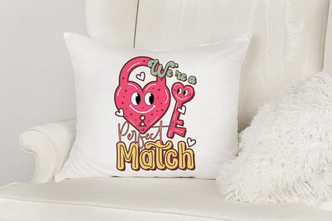 We're a Perfect Match PNG Sublimation Sublimation CraftLabSVG 