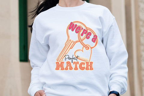 Were A Perfect Match SVG Angelina750 