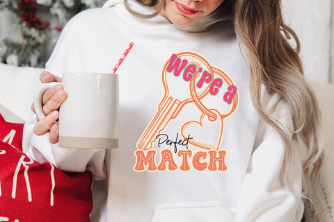 Were A Perfect Match SVG Angelina750 
