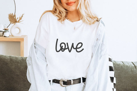 West Lane - Bouncy Script Font Font KA Designs 