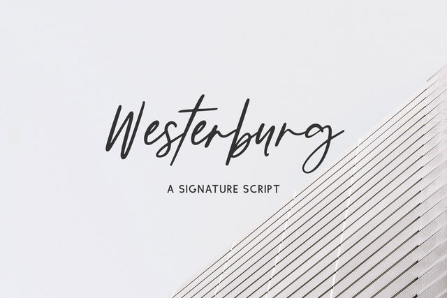 Westerburg Script Font Font Beck McCormick 