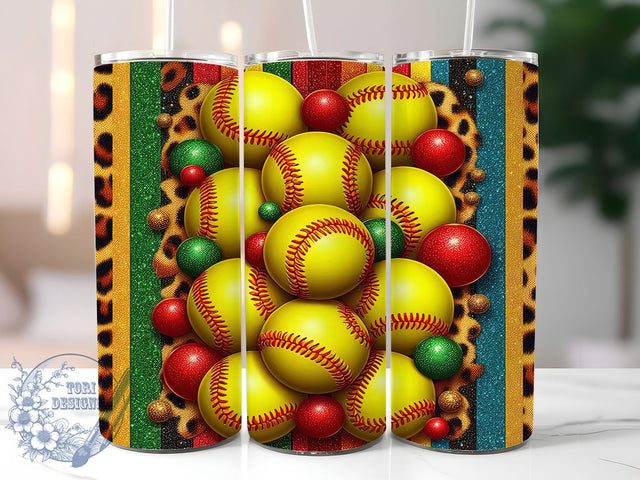 Western Animal Print Softball Wrap, Western Animal Print Wrap, 20oz Softball Rodeo Design, Cheetah Baseball Sublimation, Wild West Sports Tumbler, Custom Western Leopard Sublimation ToriDesigns 