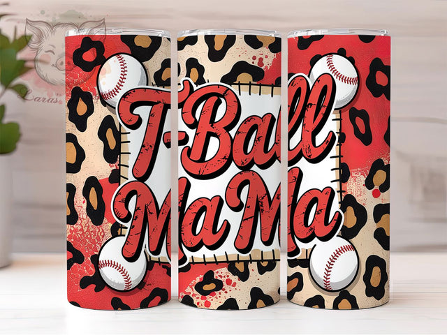 Western Baseball Mom Tumbler, Western Tumbler Design, T-ball Team Gift, Custom Baseball Tumbler, Sublimation Wrap Template, Sports Mom Present, Cowboy Baseball Tumbler Sublimation Lara' s Designs 