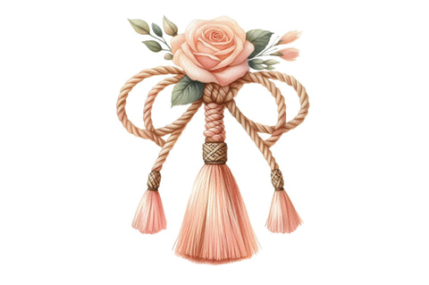 Western Boho Wedding Clipart Sublimation SVGista 