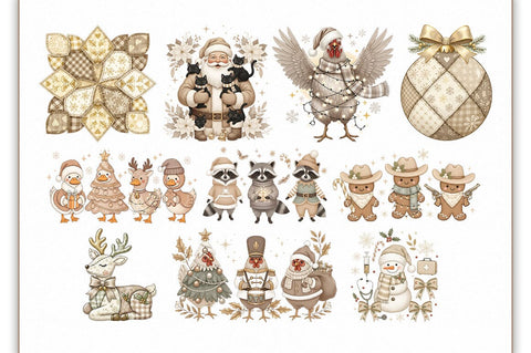 Western Christmas PNG Bundle Sublimation Shetara Begum 