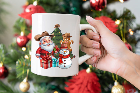 Western Christmas Sublimation Bundle Sublimation Regulrcrative 