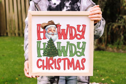 Western Christmas Sublimation Bundle Sublimation Regulrcrative 